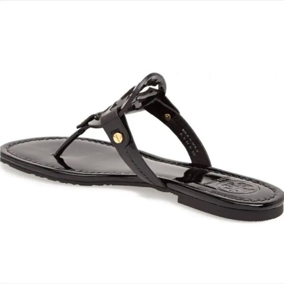 NWT Tory Burch Patent  Miller sandal 8.5 - Picture 5 of 9